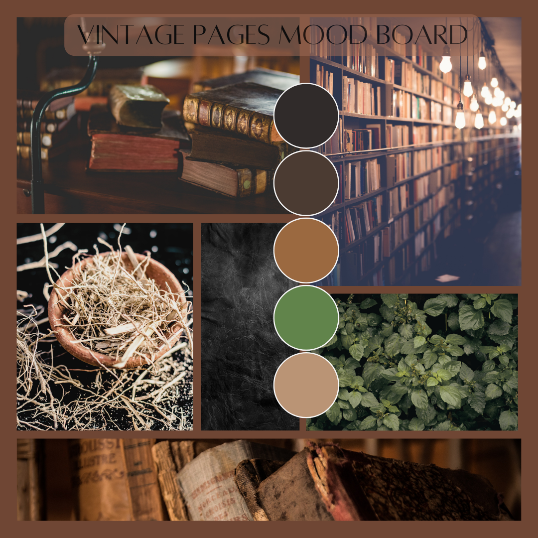 Vintage Pages Candle